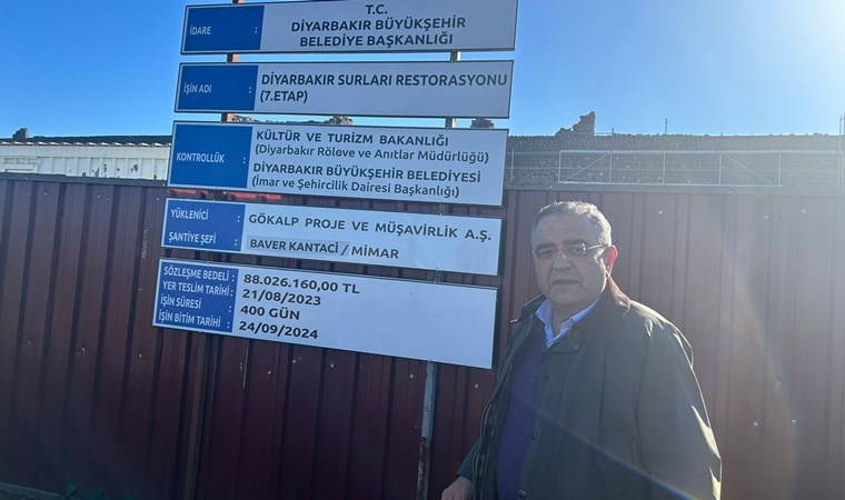 Sezgin Tanrıkulu’ndan 'Diyarbakır Surları' eleştirisi: 'Buralar Toledo olacaktı, ucube oldu'