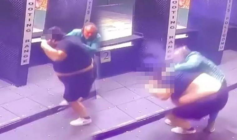 Hem kendisini, hem eğitmeni vurdu!