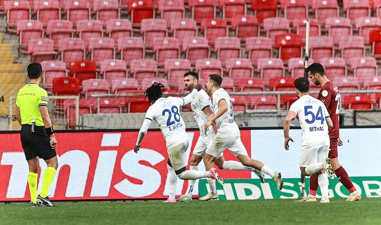 Çaykur Rizespor, 4 maç sonra kazandı!