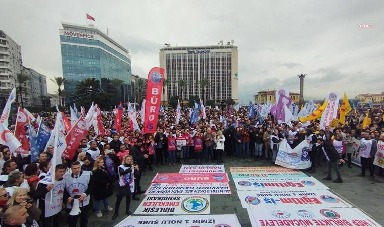 Kamu çalışanlarından 'sefalet ücreti' eylemi: Genel grev uyarısı!