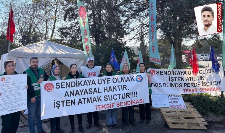 Düşük ücret ve sendikal hakları için direnen işçilere ‘yetki itirazı’ engeli