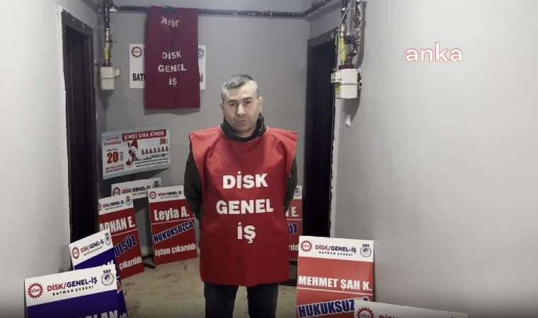 Batman Belediyesi'ne kayyum atandıktan sonra işten çıkarılan işçilerin eylemi sürüyor: "Bu hukuksuzlukların son bulması için mücadelemizi sürdüreceğiz"