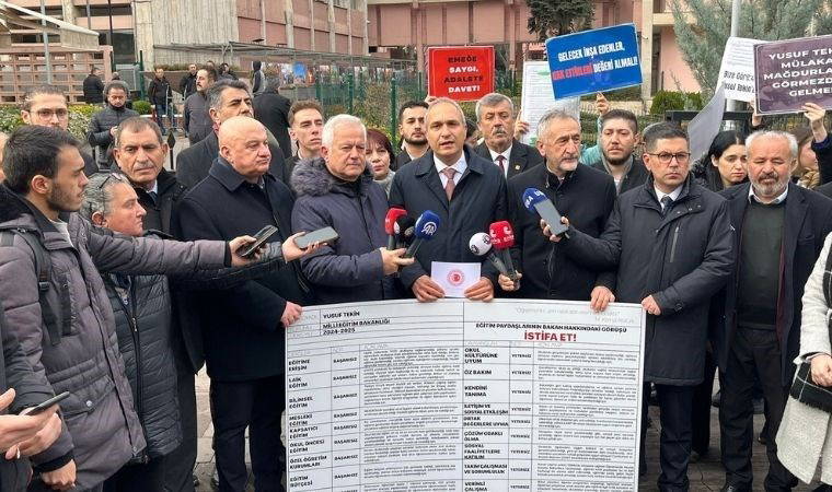 CHP'den Bakan Tekin'e karne: Notlar başarısız