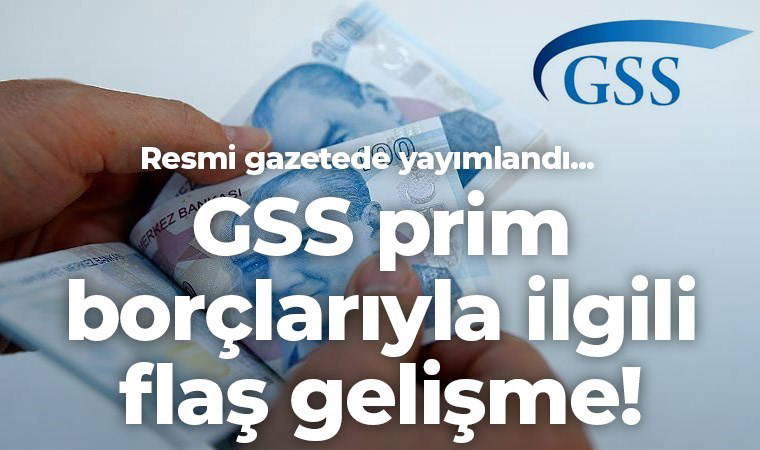 Resmi gazetede yayımlandı: Genel Sağlık Sigortası prim borçlarıyla ilgili flaş gelişme!
