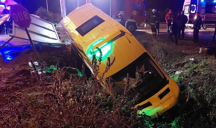 Samsun'da 'cenaze aracı' kazası: 17 yaşındaki çocuk kurtarılamadı