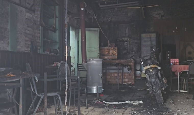 Binayı kundakladılar