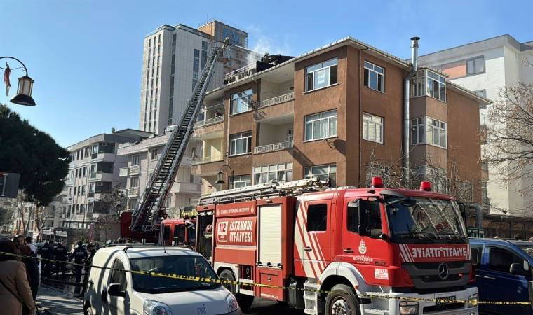 Maltepe'de yangın: 1 kişi hayatını kaybetti