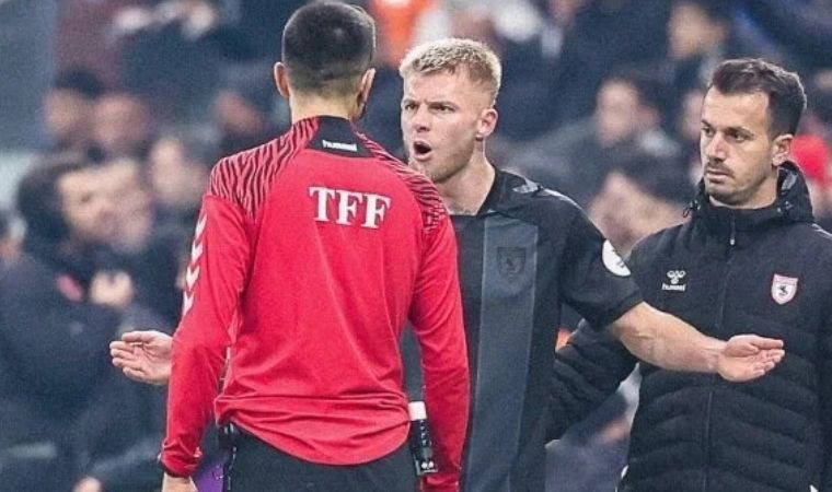 Samsunspor'dan maç sonu hakem tepkisi