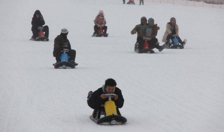 Yıldız Dağı’nda sömestir yoğunluğu: Kayakseverler akın etti