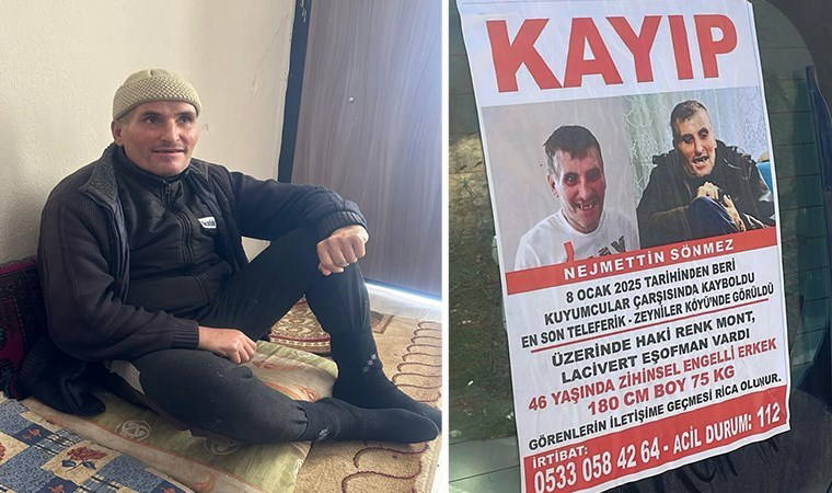 12 gündür kayıptı... Engelli Necmettin Sönmez'in cansız bedeni bulundu