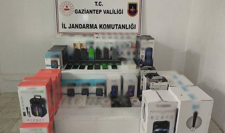 Tam 3 milyon TL değerinde... Gaziantep'te 'kaçak elektronik eşya' ele geçirildi: 2 kişiye işlem