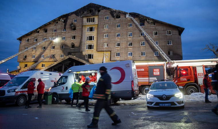 Kartalkaya'da yangın faciası: 76 kişiye mezar olan Grand Kartal Otel'de son kez arama yapılacak