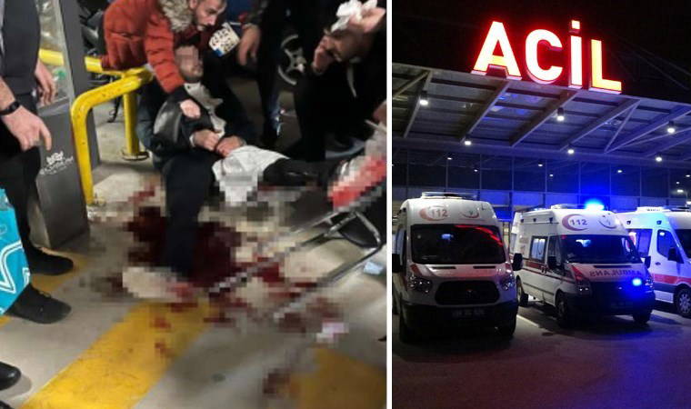 Elazığ' panik anları! AVM'de bıçaklı kavga: 1 yaralı