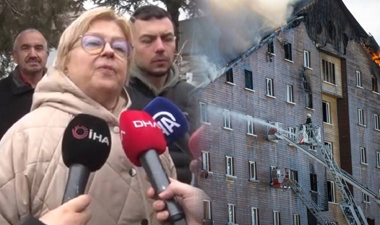 Bolu Kartalkaya'daki yangında kızını ve torununu kaybeden acılı anne konuştu: 'Bunu görmemeliydim bu yaşta, taptaze filizlerim ölmemeliydi'
