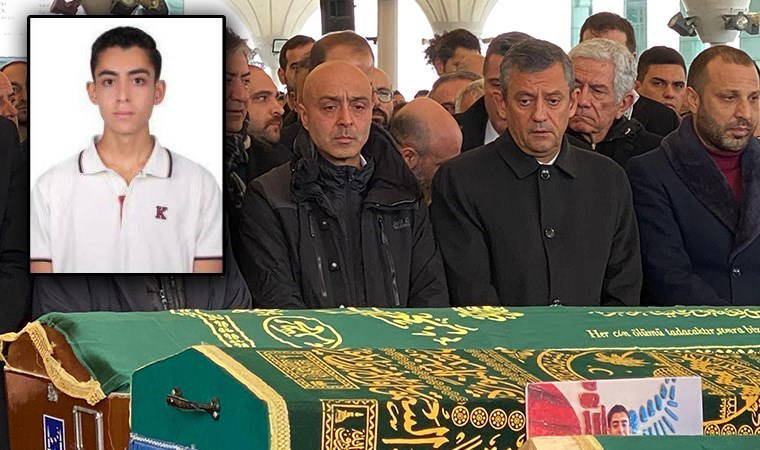 Cenazeye Özgür Özel de katıldı: Kartalkaya'daki yangında hayatını kaybeden 15 yaşındaki Eren, son yolculuğuna uğurlandı