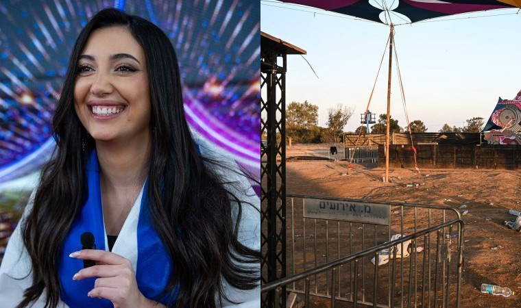 Müzik festivali baskınından sağ olarak kurtuldu: 2025 Eurovision'da İsrail'i temsil edecek