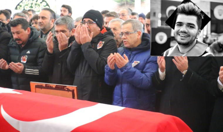 Bolu’daki faciada hayatını kaybeden mühendis Alp Mercan, toprağa verildi!