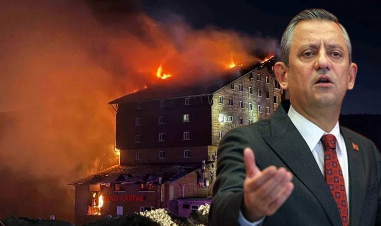 Özgür Özel'den yangın faciası soruşturmasında şeffaflık çağrısı