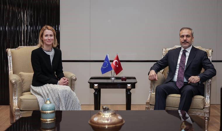 Bakan Fidan ile AB Yüksek Temsilcisi Kallas bir araya geldi!