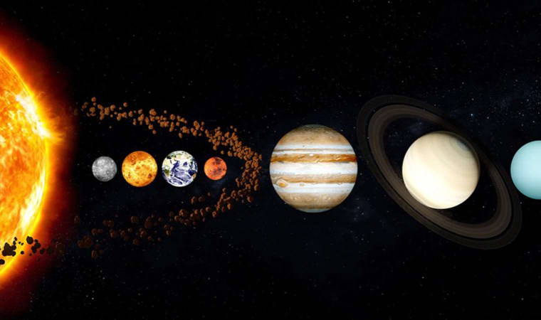 6 gezegen gökyüzünde aynı hat üzerinde dizilecek