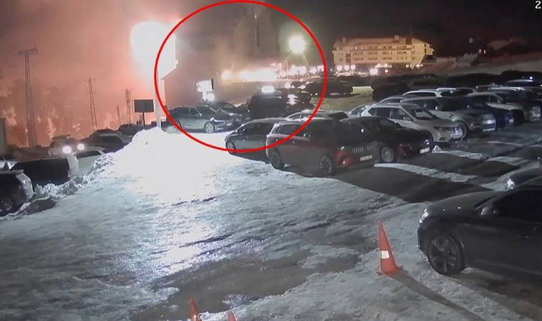 Facianın bu görüntüleri ilk kez ortaya çıktı! İşte Kartalkaya Grand Kartal Otel'deki yangının ilk saatlerinde yaşananlar...