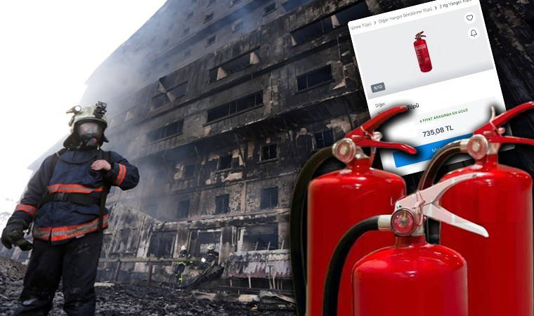 Yangın tüpünde talep patlaması...
