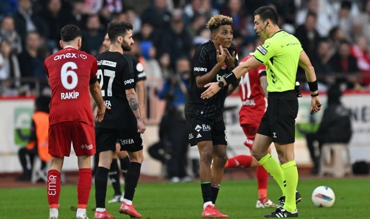 Beşiktaş'tan hakem tepkisi: 'Çimlere basmak yasaktır'