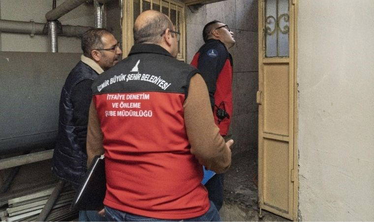 İzmir İtfaiyesi otelleri bir bir denetledi