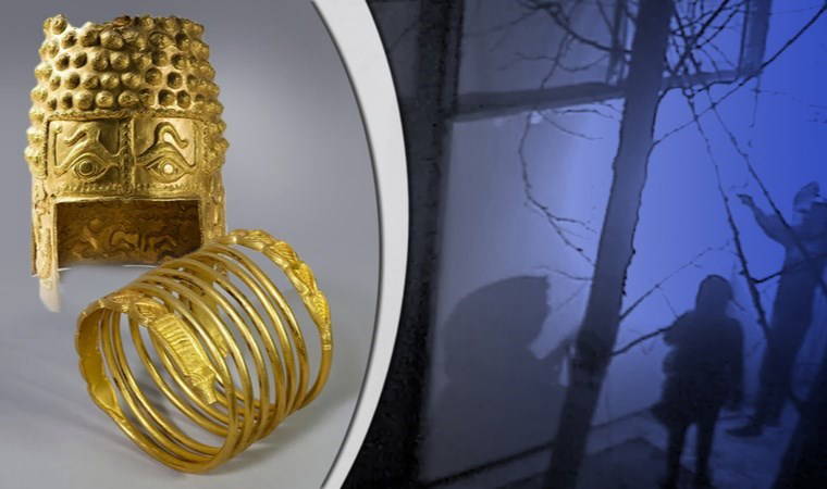 Hırsızlar, müzeyi soymak için patlayıcı kullandı