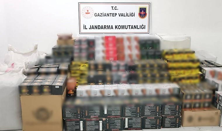 Piyasa değeri 800 bin TL... Gaziantep'te 'kaçak malzeme' operasyonu: 2 kişiye işlem