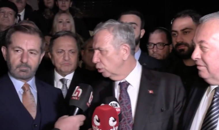 Mansur Yavaş'tan, gazetecilere destek: 