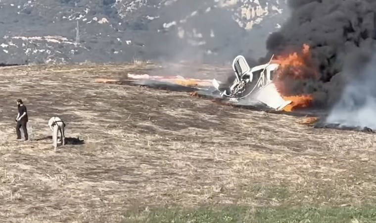 ABD'nin California eyaletinde küçük uçak düştü