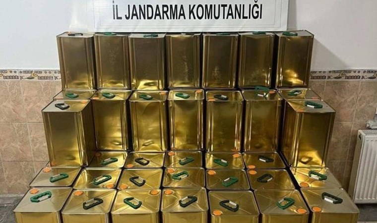 Konya’da bin 800 litre sahte zeytinyağı ele geçirildi