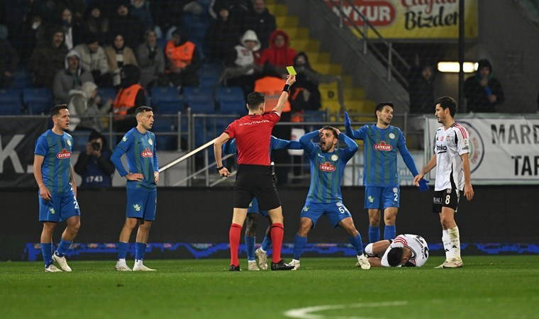 Gol ofsayt nedeniyle iptal edilmişti: Rizespor'dan Beşiktaş maçı açıklaması!