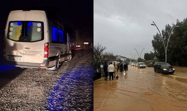 Muğla'da sağanak...