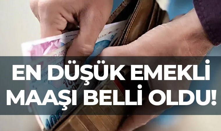 Son dakika... En düşük emekli maaşı belli oldu!