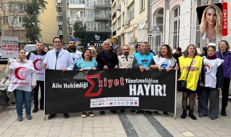 Sağlıkçılar 2 dakikalık muayeneye tiyatro ile tepki gösterdi