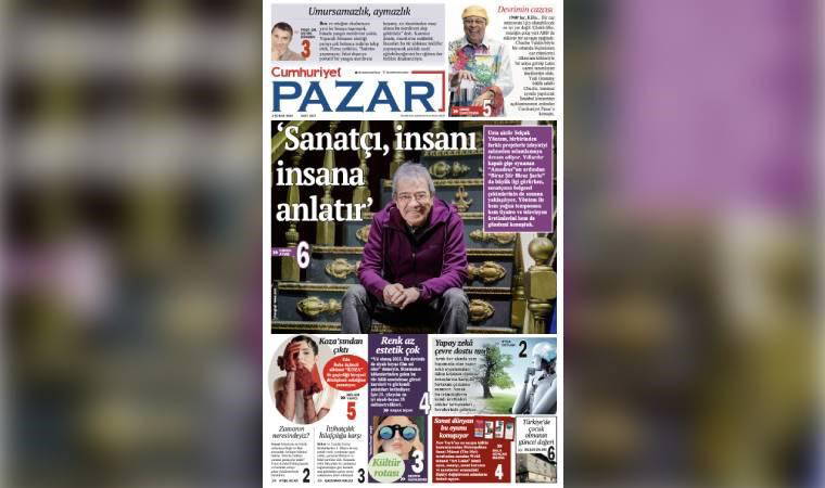 Cumhuriyet Pazar bu hafta da dopdolu!