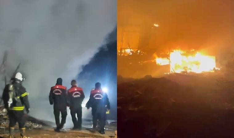 Kahramanmaraş'ta korkunç yangın... 1 kişi öldü, 4 kişi hastaneye kaldırıldı!