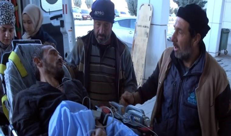 Elektrik akımına kapılan işçinin ambulansa alınırken söylediği sözler yürek burktu: 'Çocuklarım sana emanet'