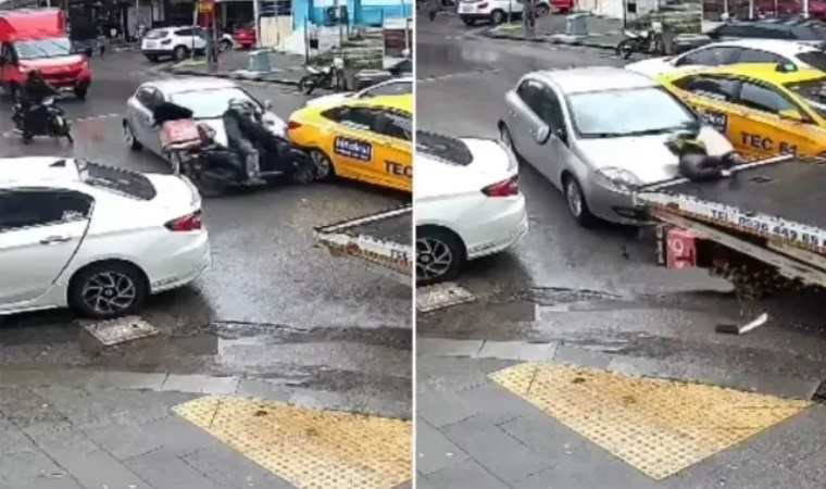 Pendik'te motokuryeyi aracıyla ezen sürücü tutuklandı!