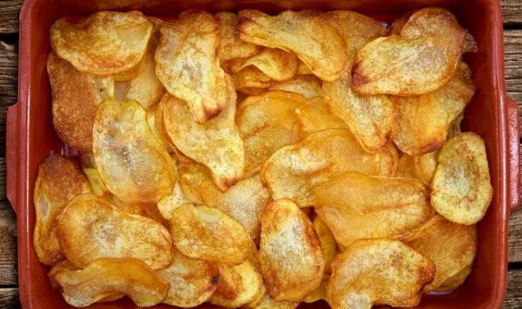 Ev yapımı çıtır çıtır patates cips tarifi