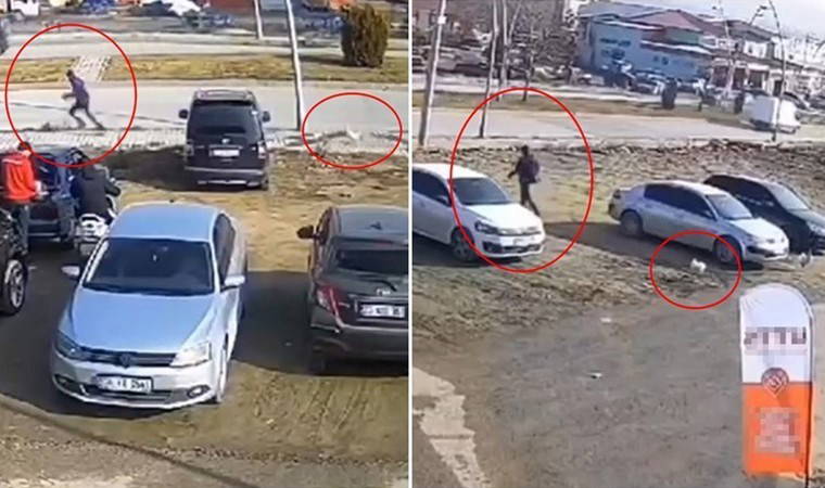 Horoz, sayaç okumaya gelen görevliyi kovaladı