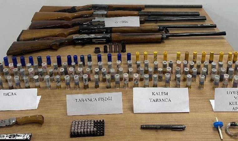 Denizli'de silah kaçakçılığı operasyonu: Gözaltılar var!