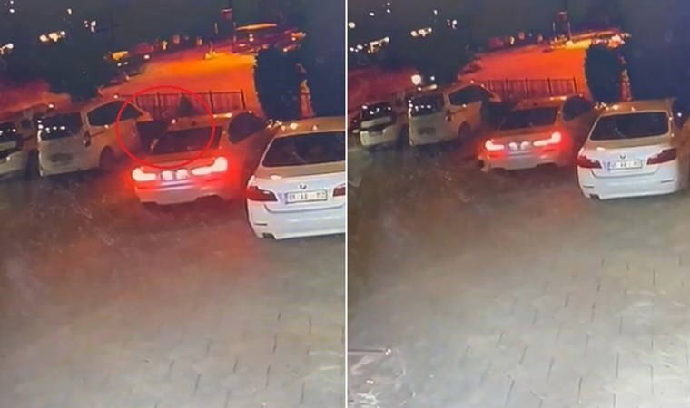 Otoparktaki silahlı saldırının görüntüleri ortaya çıktı!