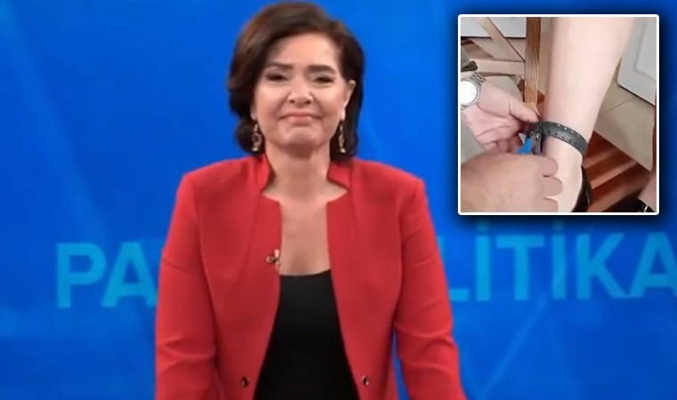 Stüdyoda gözyaşlarını tutamadı