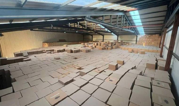 Adana'da 'makaron' operasyonu... 28 milyon 150 bin adet yakalandı!