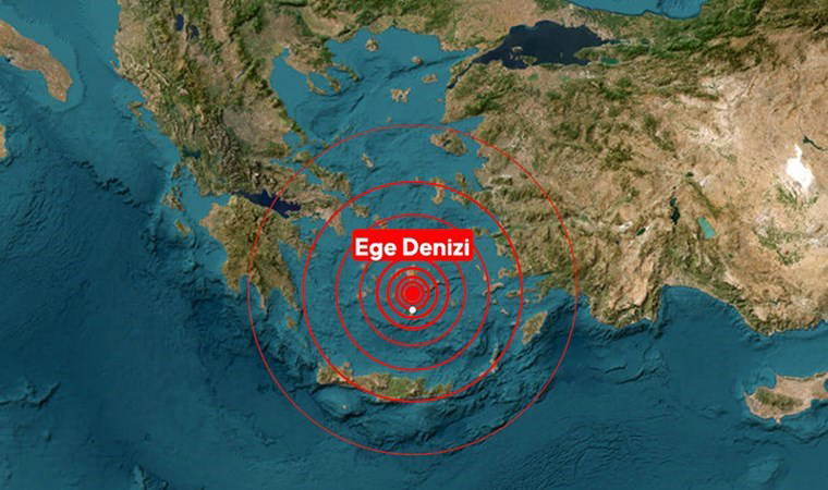 Son dakika deprem... AFAD duyurdu! Ege Denizi'nde peş peşe deprem: İzmir'den de hissedildi!
