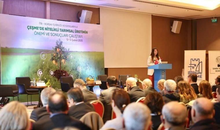 Nitelikli Tarımsal Üretimin Önemi ve Sonuçları Çalıştayı başladı