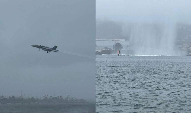 ABD'de askeri uçak düştü: Pilotlar kurtarıldı
